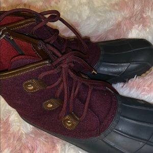 tommy hilfiger duck boots